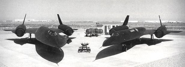 Uno degli sviluppi del progetto Oxcart: l'SR-71 Blackbird.